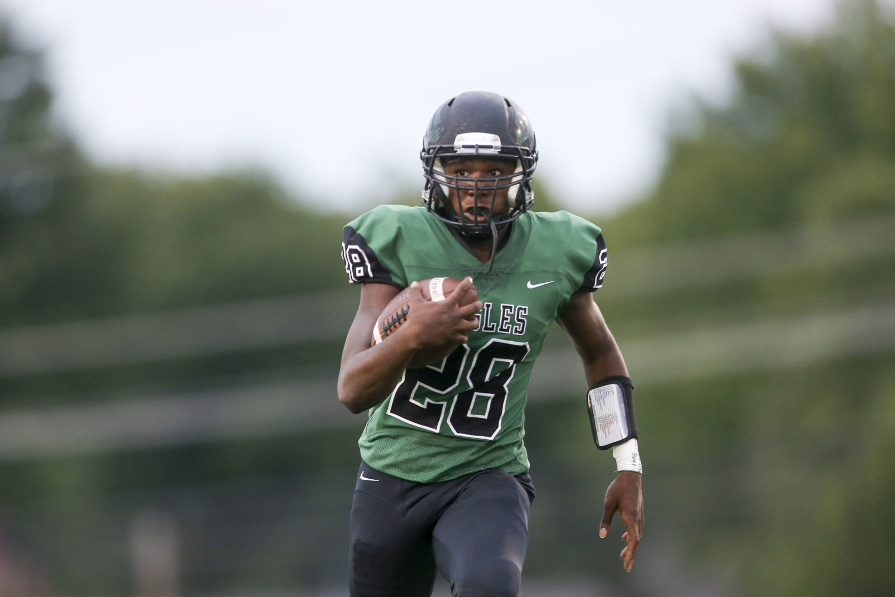 1. Edison senior running back Sevion Morrison